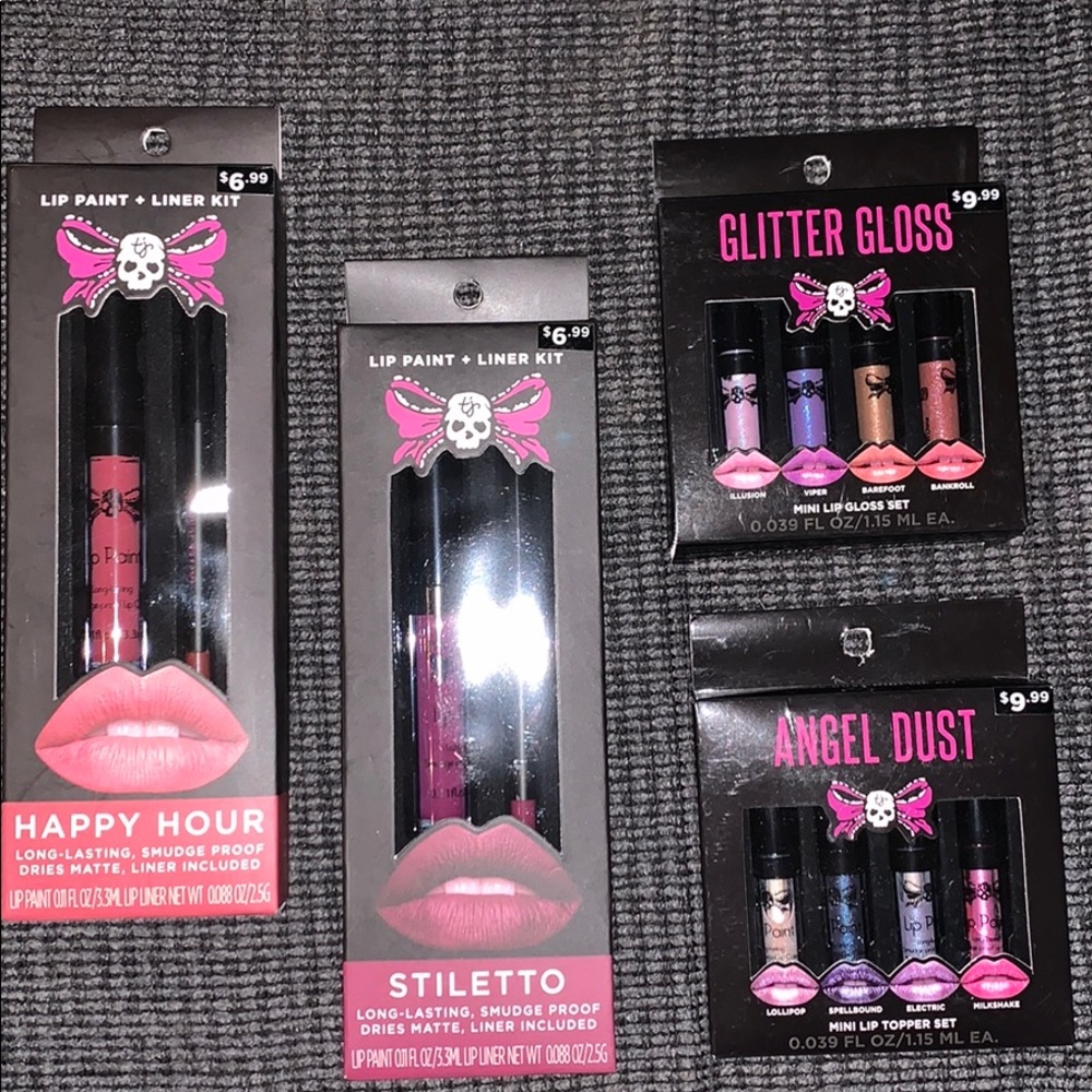 TATTOO JUNKEE LIP PAINT AND GLOSS SETS